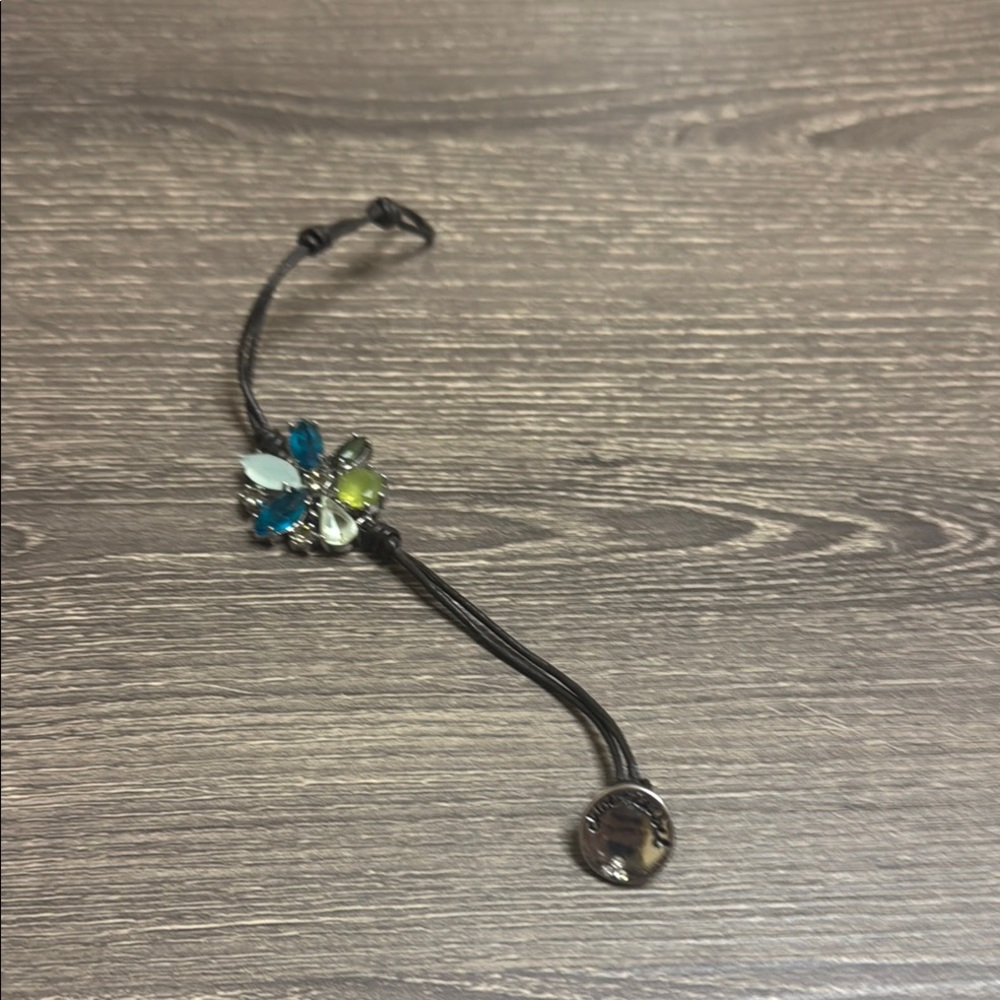 Chloe + Isabel Black Cord Bracelet